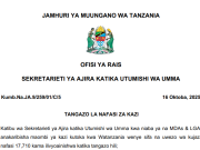 Nafasi 131 MHASIBU DARAJA LA II (ACCOUNTANT GRADE II)